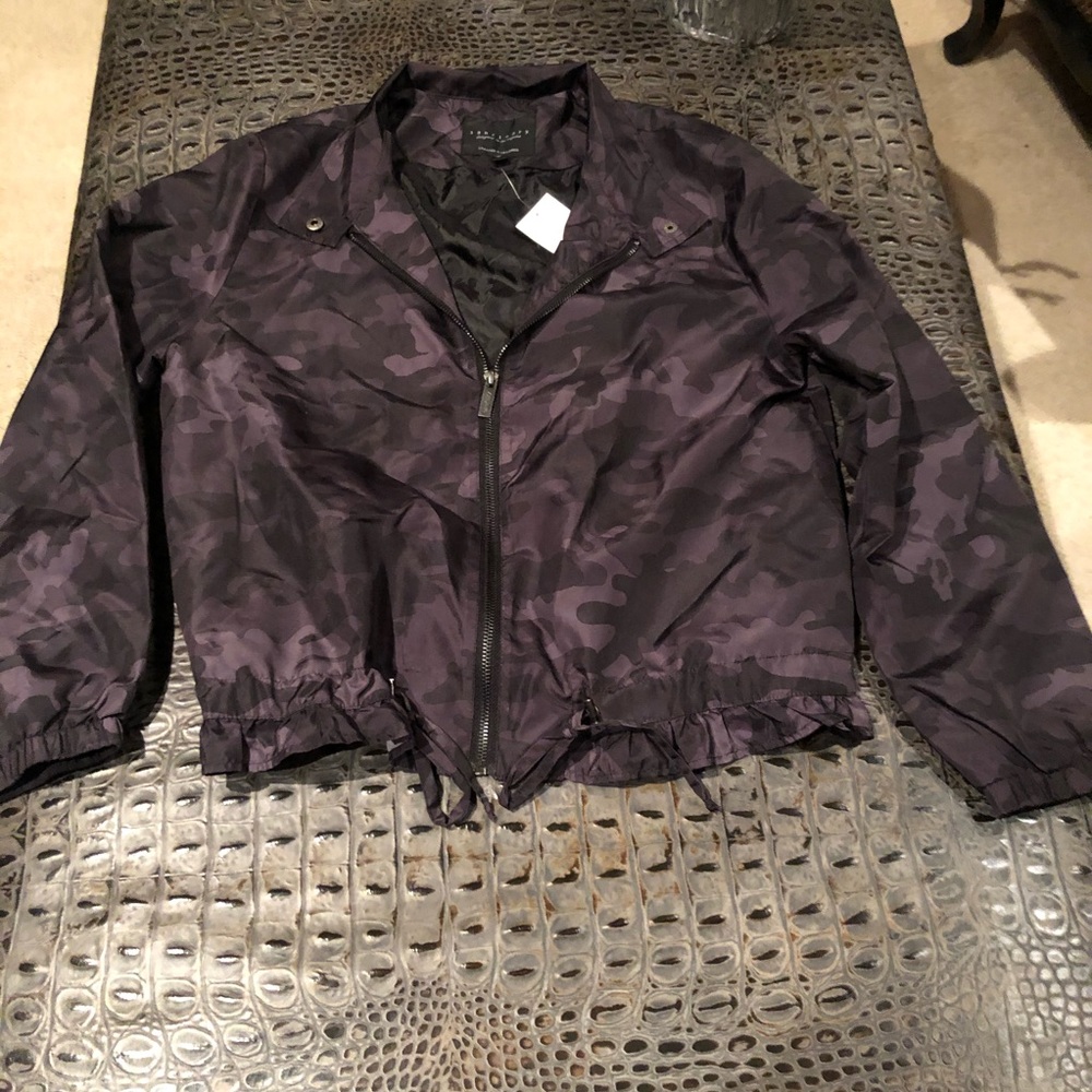 NEW!! Sanctuary Camouflage Windbreaker Jacket